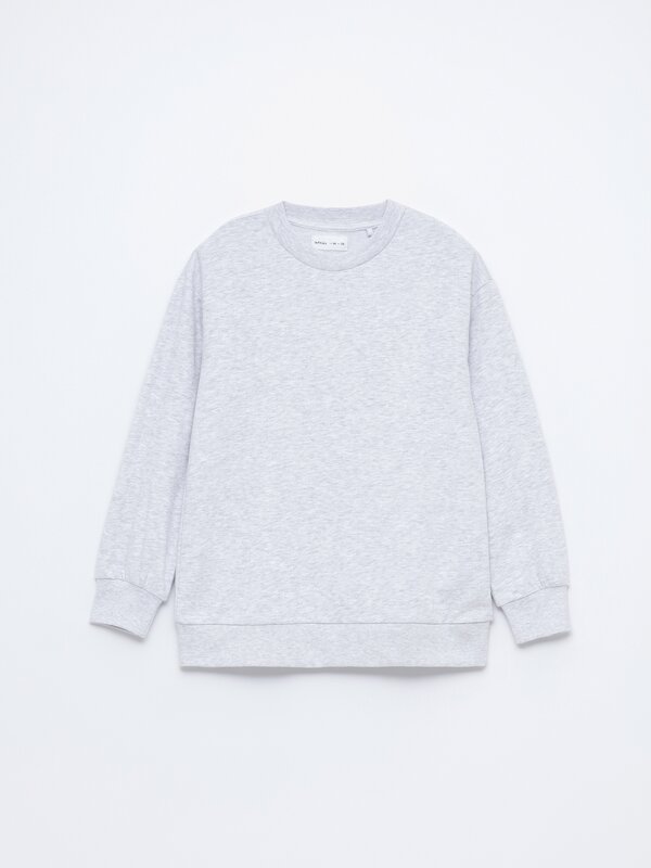 Basic tracksuit sweatshirt