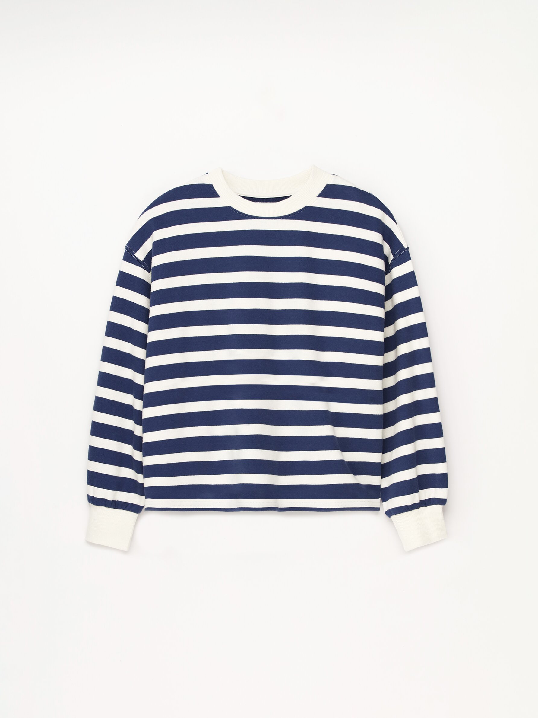 Sweatshirt striped cheap sleeves