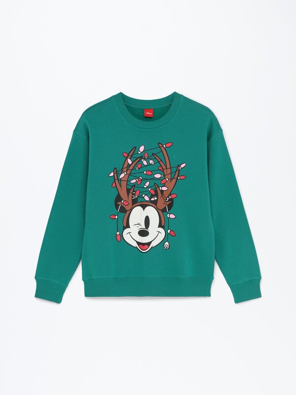 Mickey Mouse © Disney yılbaşı temalı sweatshirt