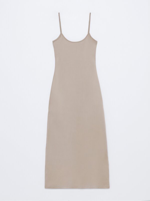 Strappy midi dress