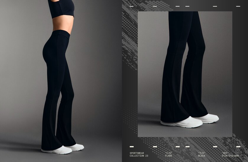 Leggings pinceladas 4D Stretch, Ofertas em malhas e leggings de desporto  de mulher