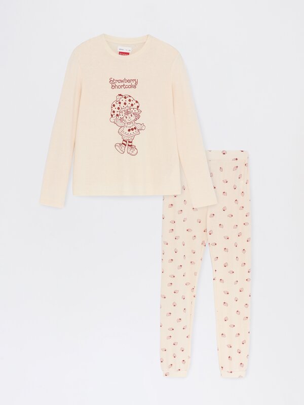 Pijama largo Tarta de Fresa