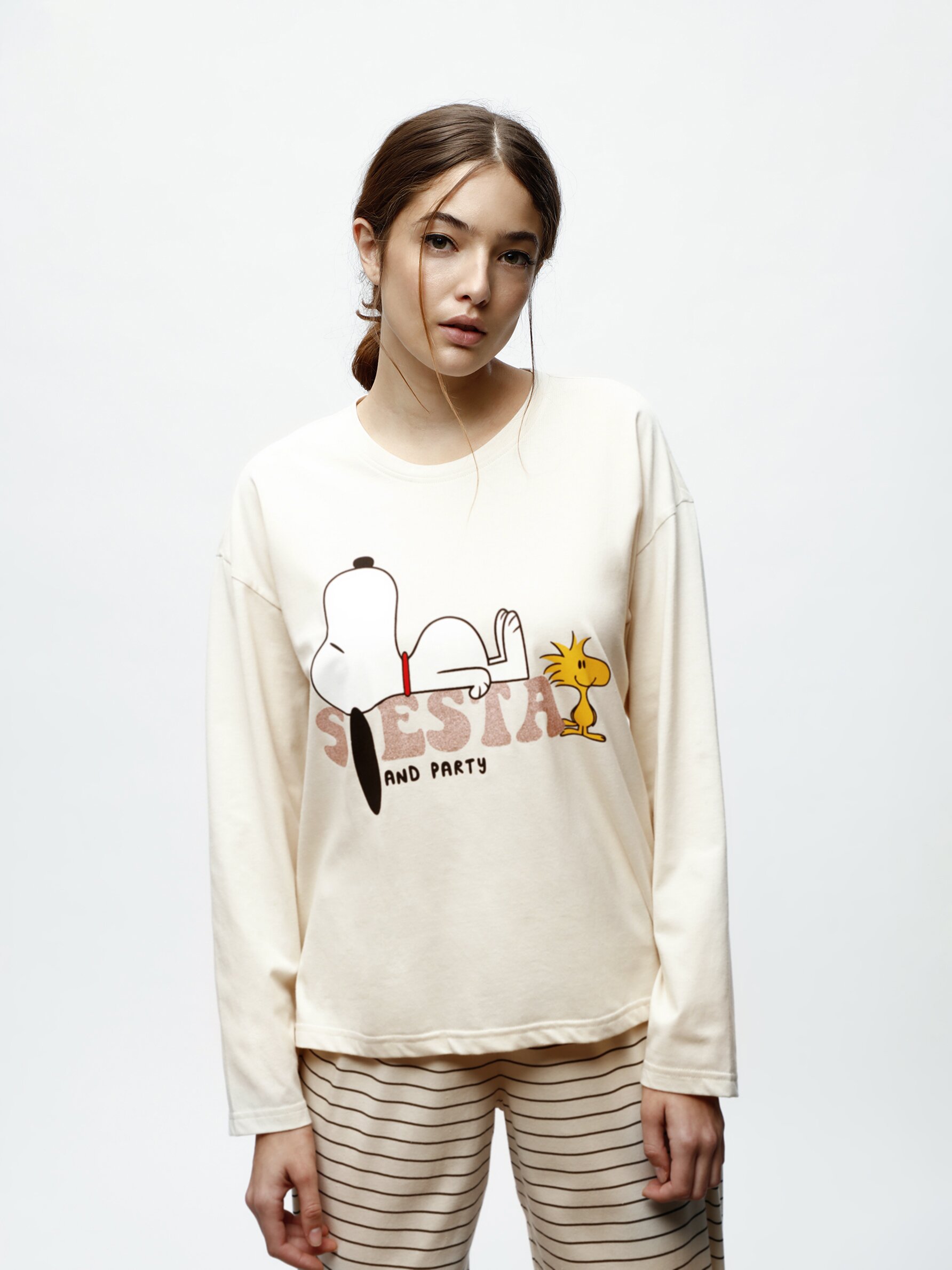 Pijama peanuts online mujer