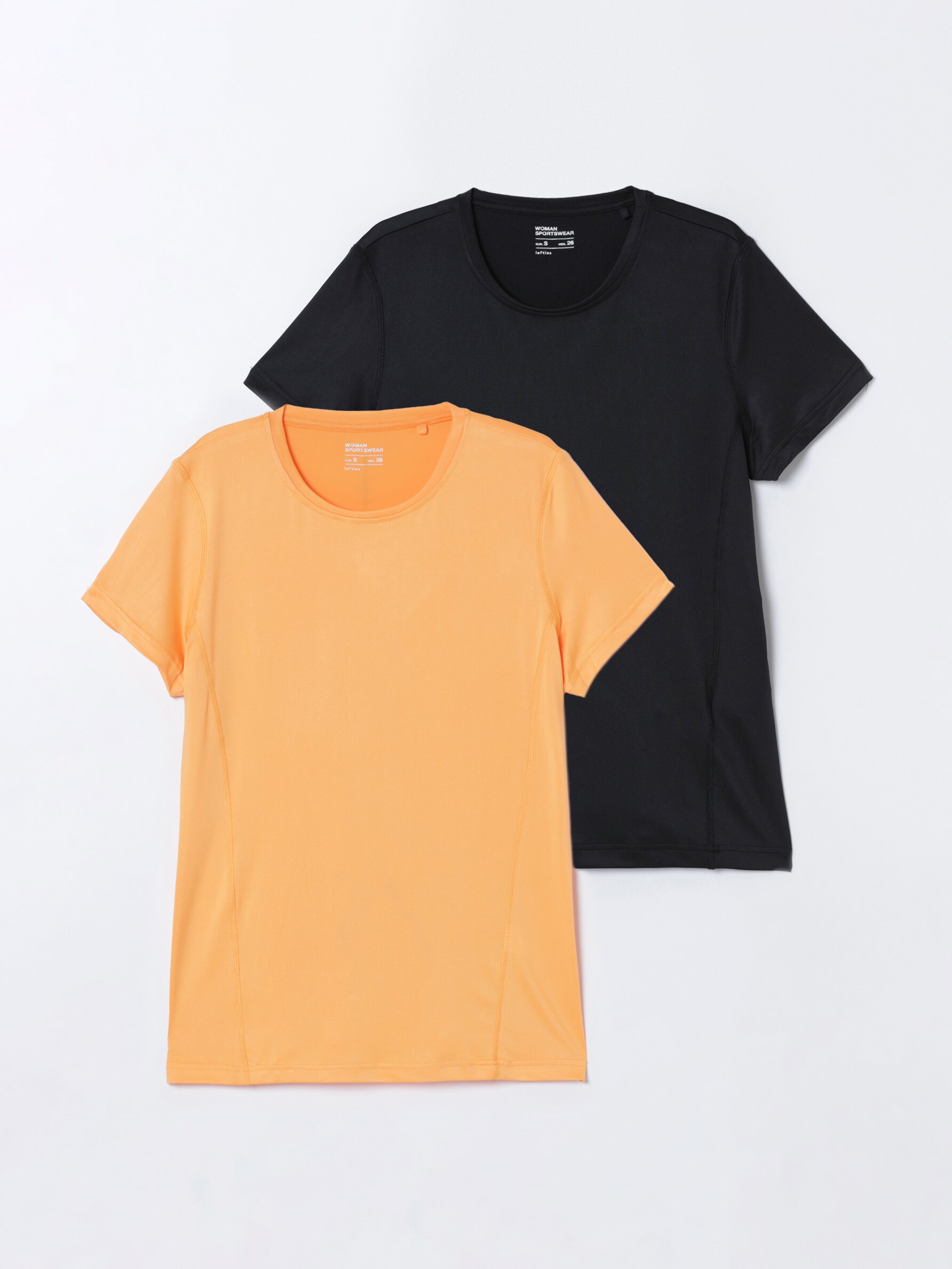 Pack de 2 camisetas deportivas de manga corta - Camisetas Deportivas - Ropa  Deportiva - ROPA - Mujer 