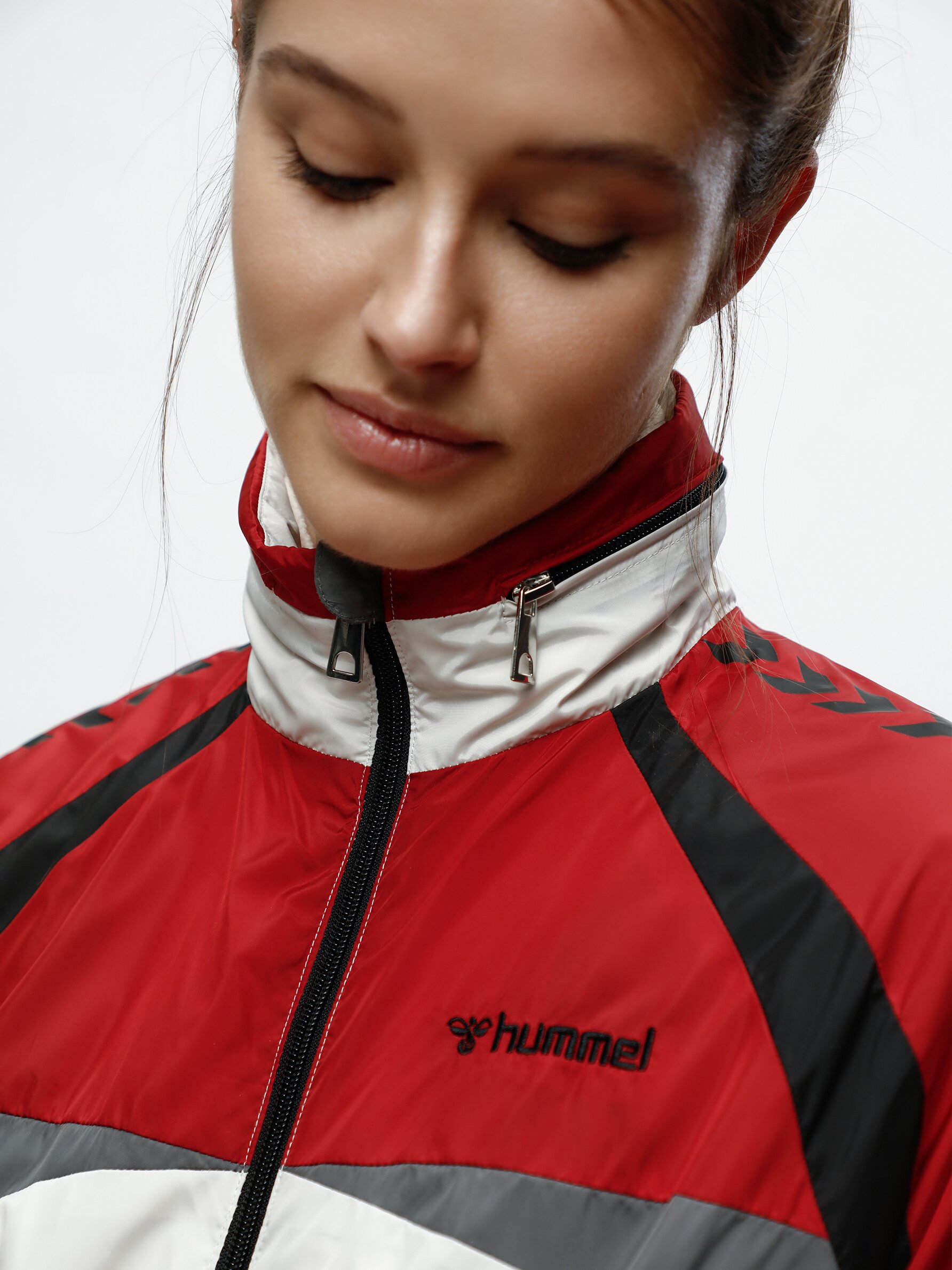 Hummel clearance jacket red