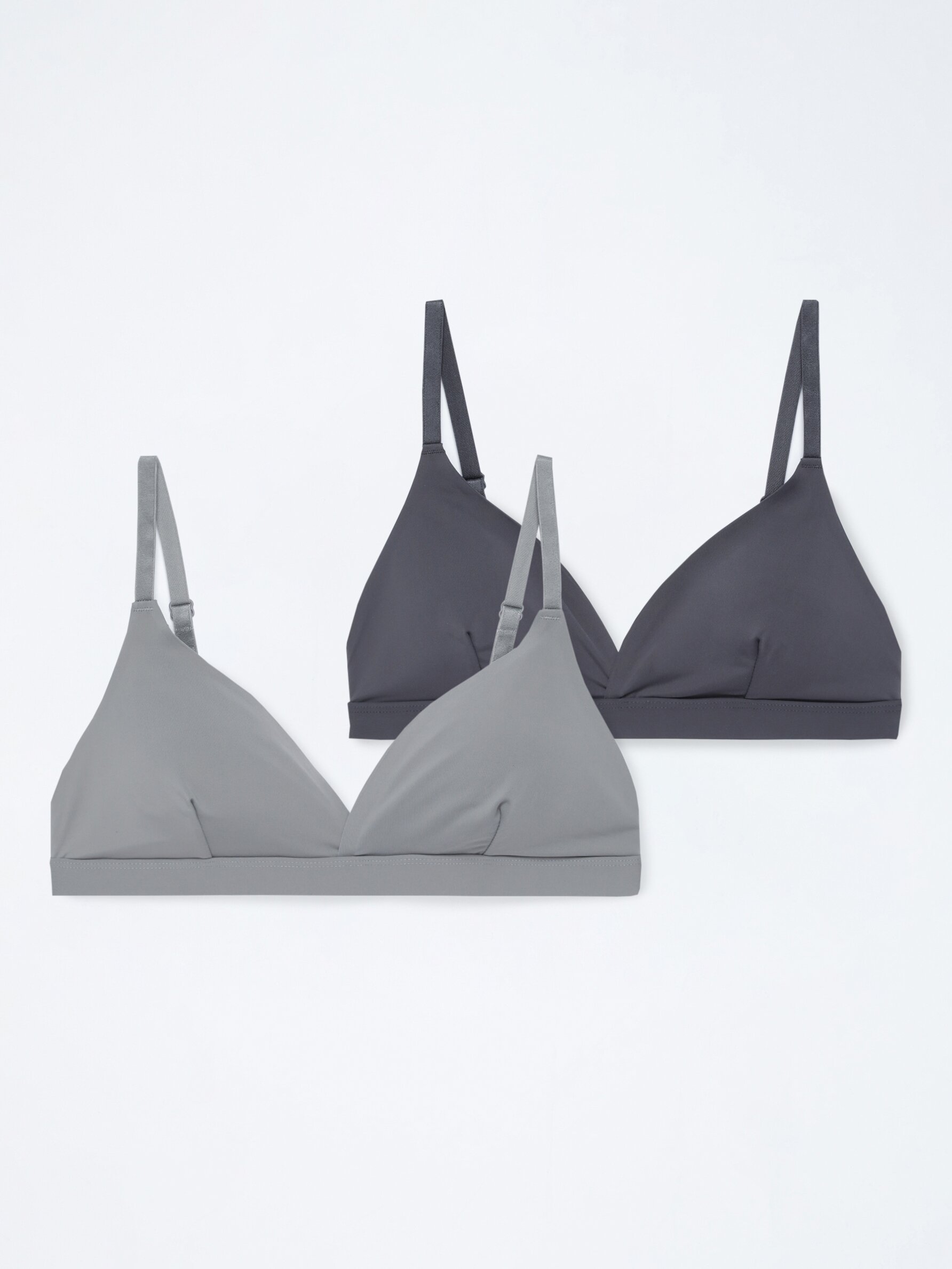 Pack of 2 microfibre bras - 