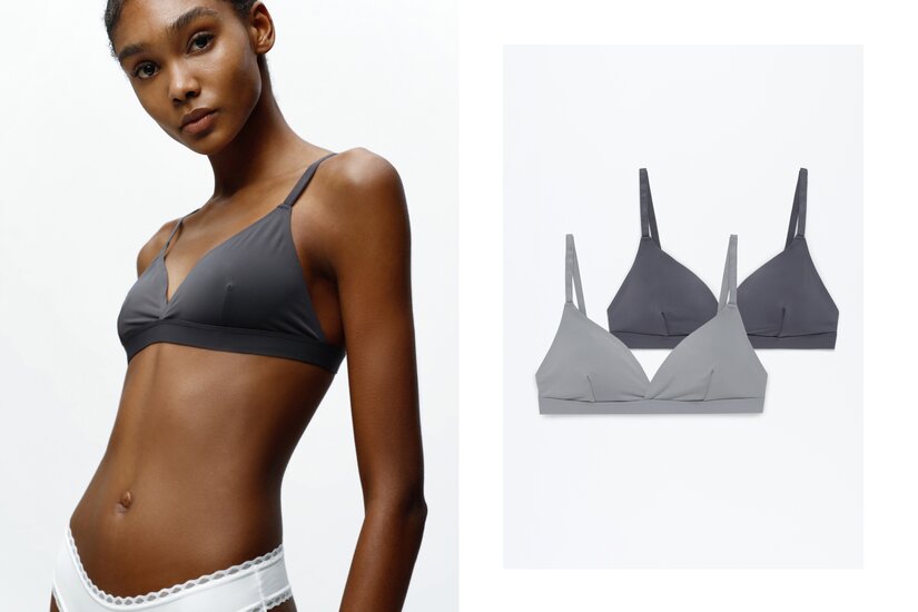 Pack of 2 microfibre bras - Underwear - UNDERWEAR