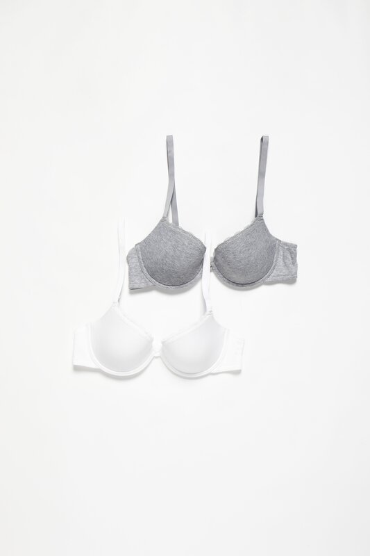 Pack of 2 underwired bras