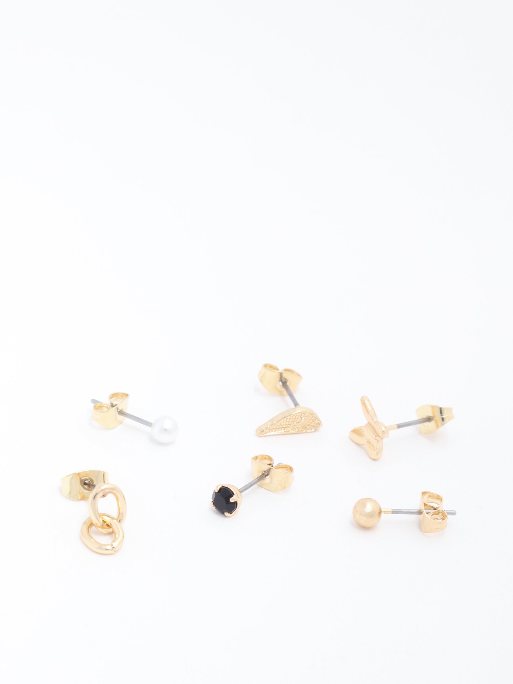9-Pack of Assorted Stud Earrings