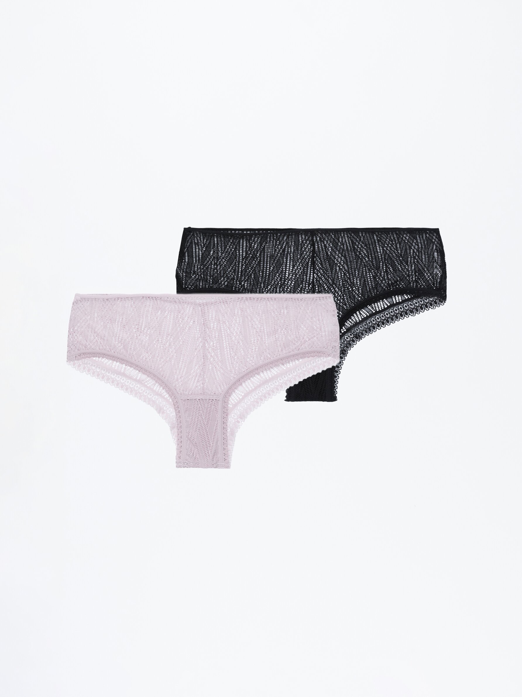 Pack of 2 lace briefs - Briefs - Underwear - UNDERWEAR, PYJAMAS - Woman 