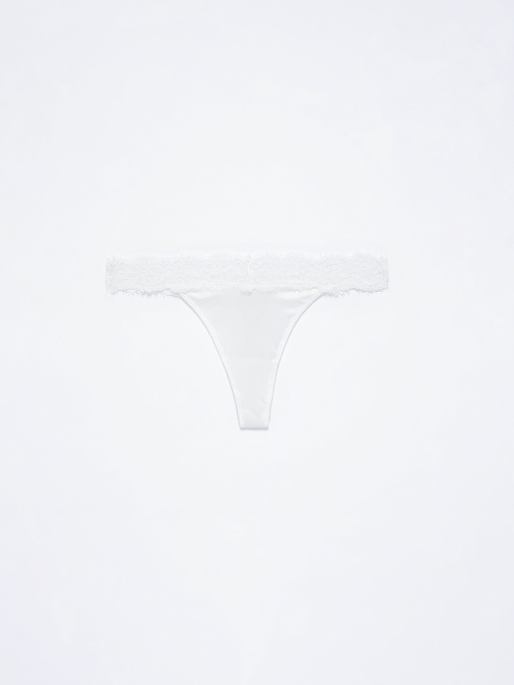 Pack of 3 satin thongs - Underwear - UNDERWEAR, PYJAMAS - Woman 