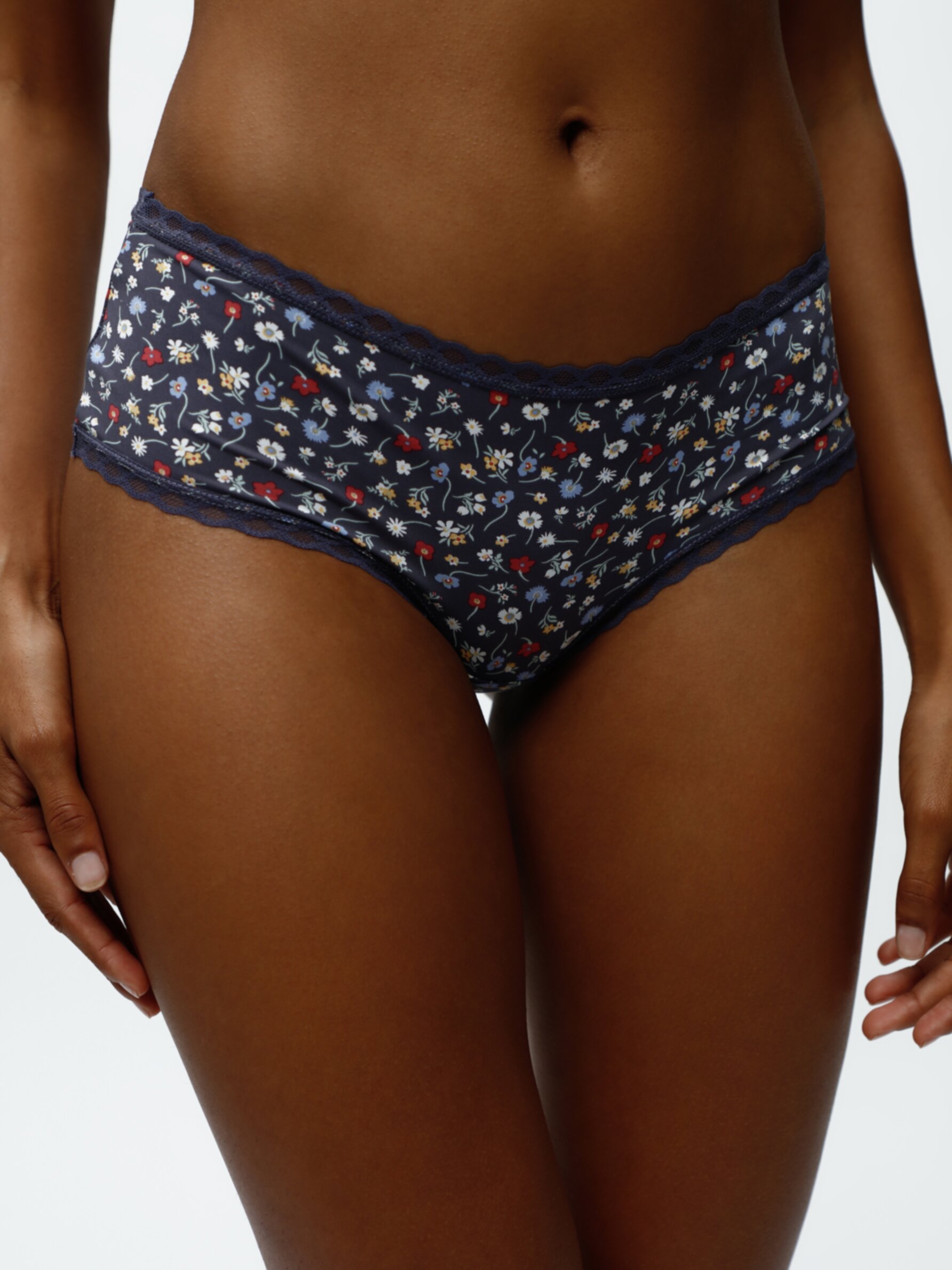 Pack of 3 printed hipster briefs - Classic Briefs - Briefs - Underwear -  CLOTHING - Woman 