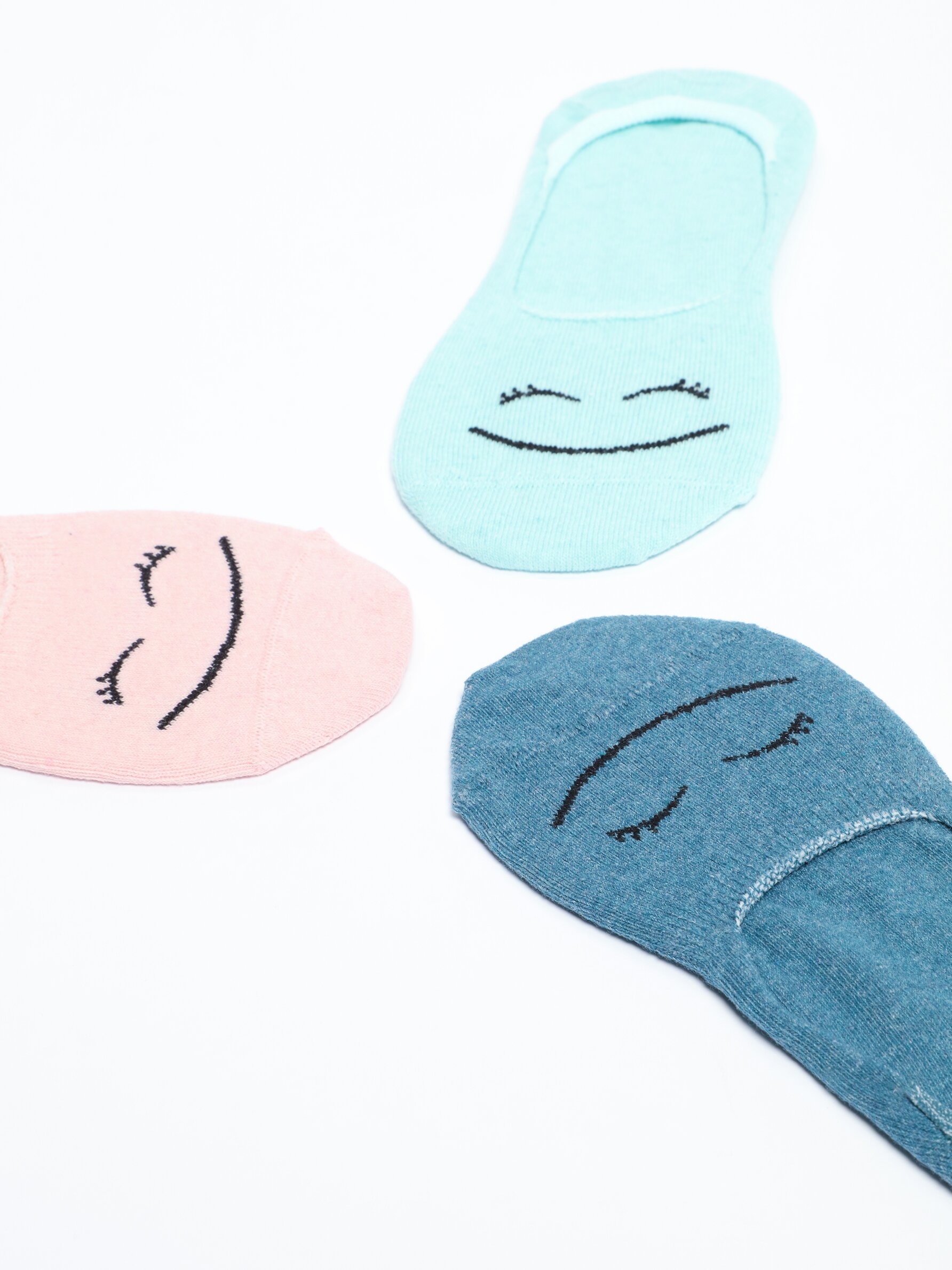 3-pack of printed no-show socks - Socks - UNDERWEAR