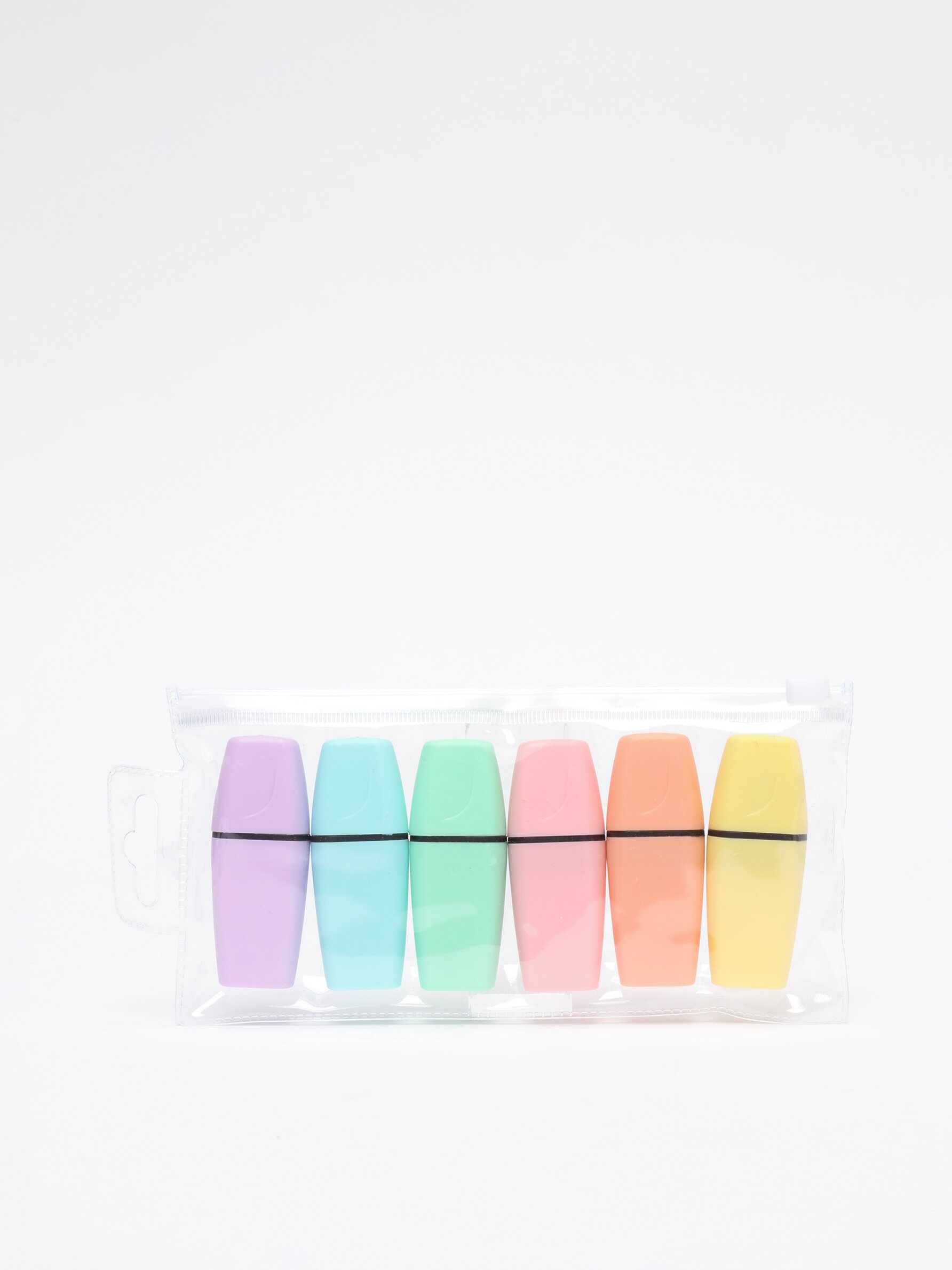 ▷ Pack x6 subrayadores pastel