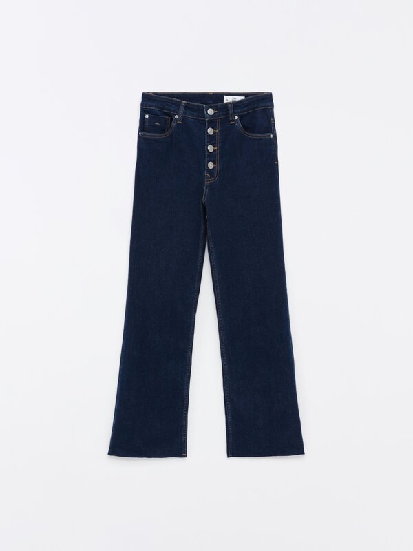 Mini flared jeans - Flared - Jeans - CLOTHING - Woman 