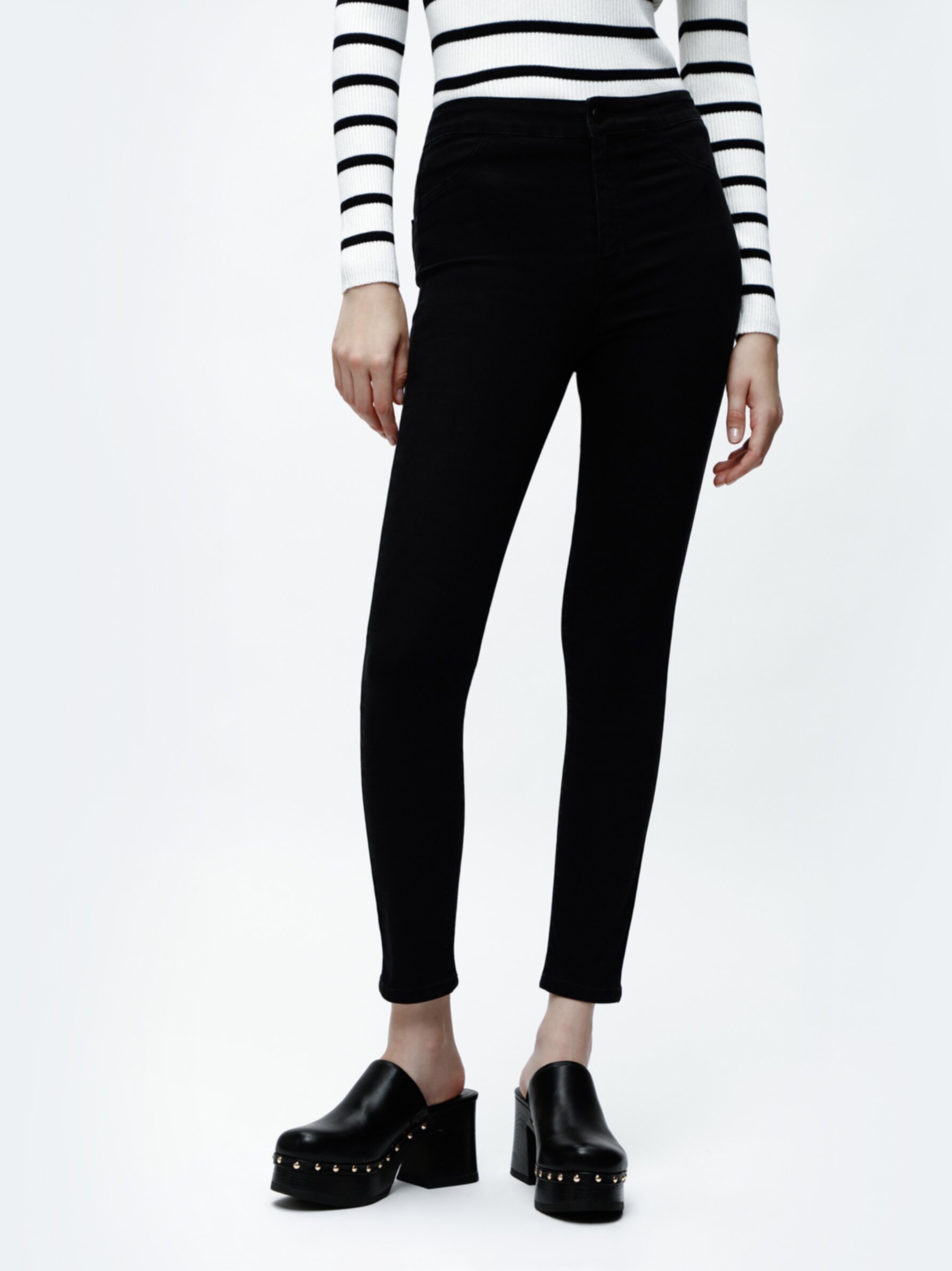 Jeggings - High-waist - Jeans - CLOTHING - Woman 
