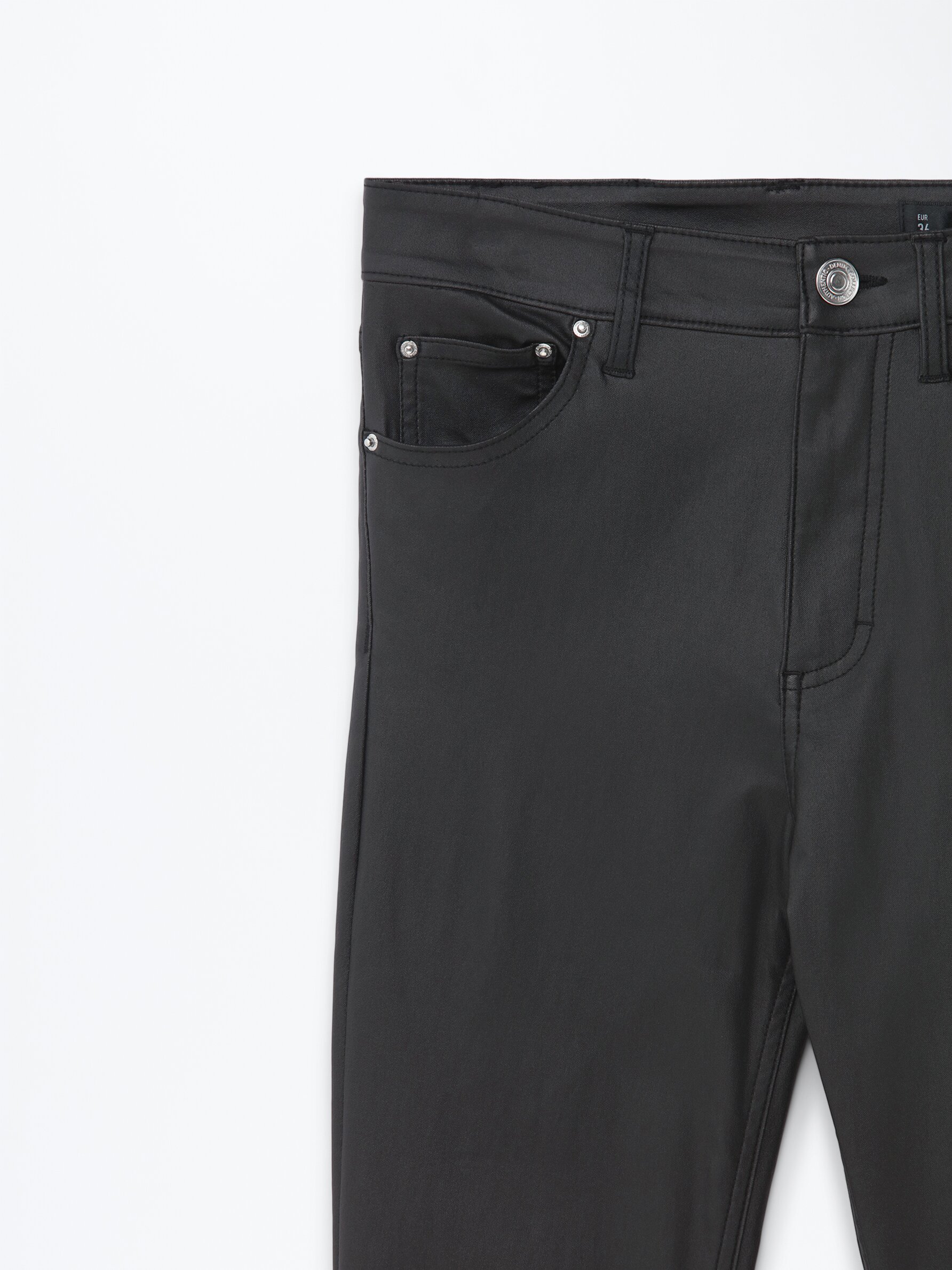 H&m black skinny on sale trousers