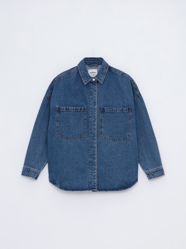 Denim overshirt