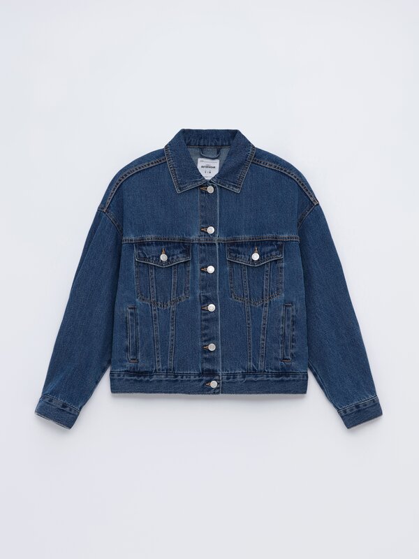 H&m divided denim store jacket