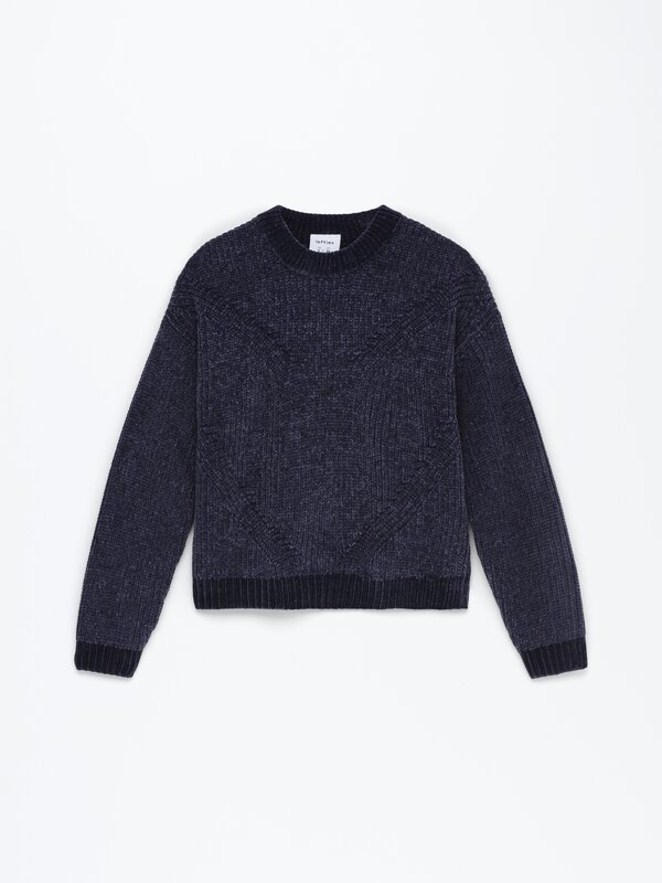 Chenille sweater