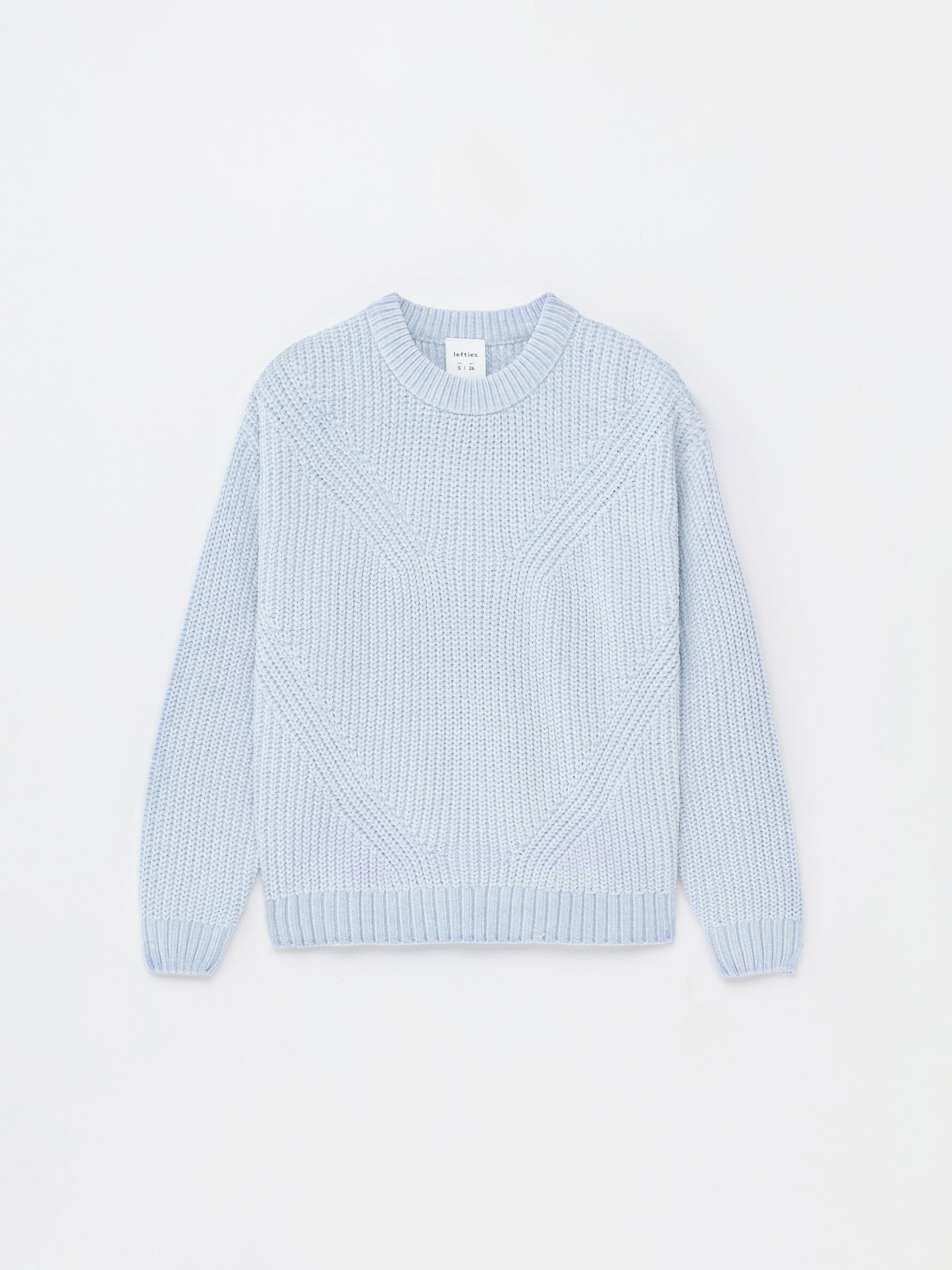 Light blue hotsell chenille sweater