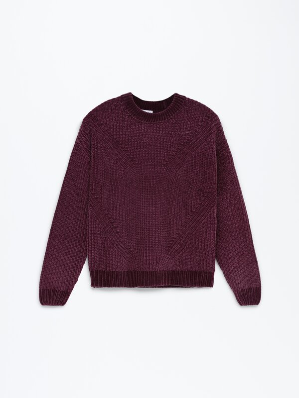 Chenille sweater - Knit - CLOTHING - Woman 