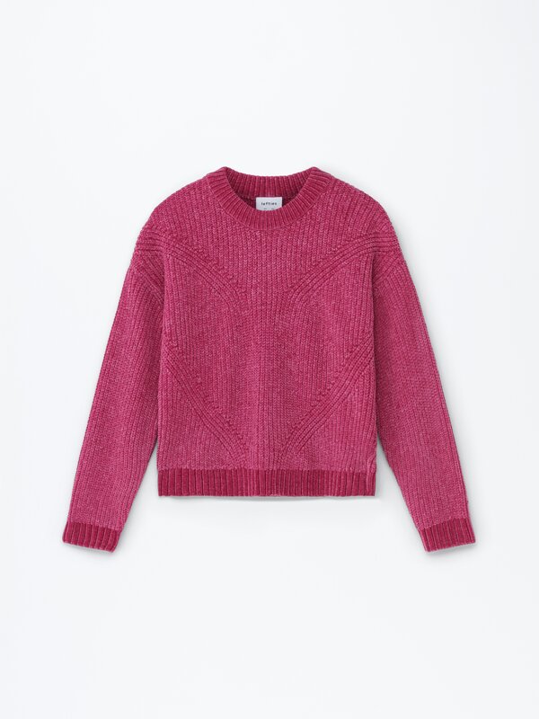 Chenille sweater