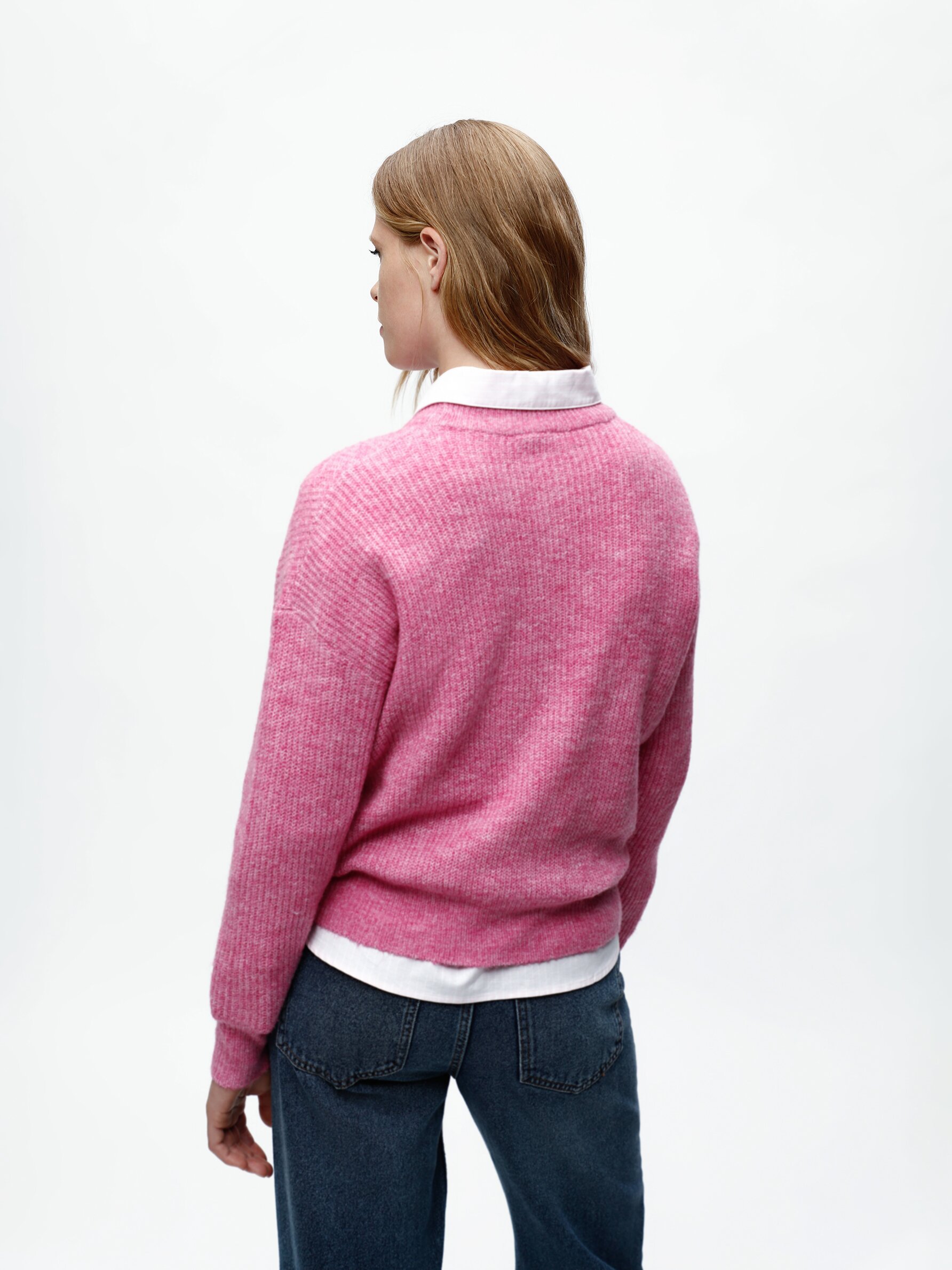 Pink on sale sparkly sweater