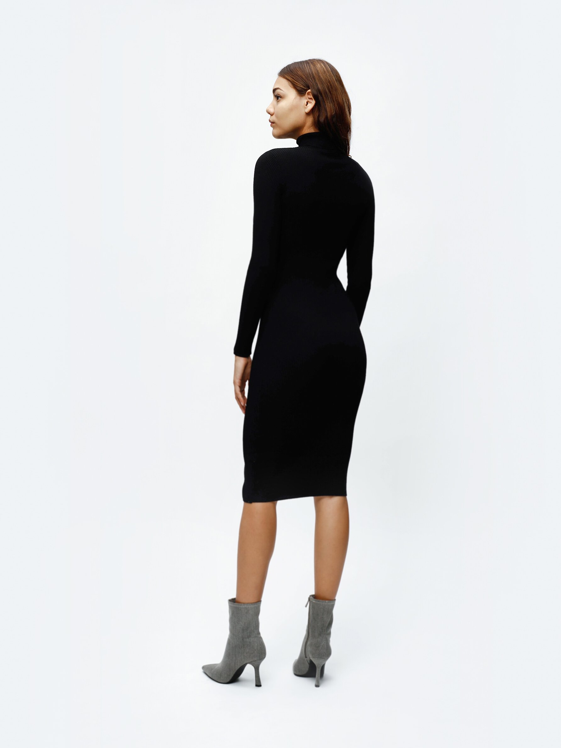 Midi dress sales with slit