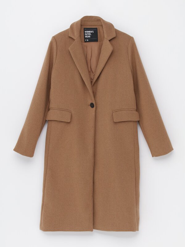 Zara camel masculine clearance coat