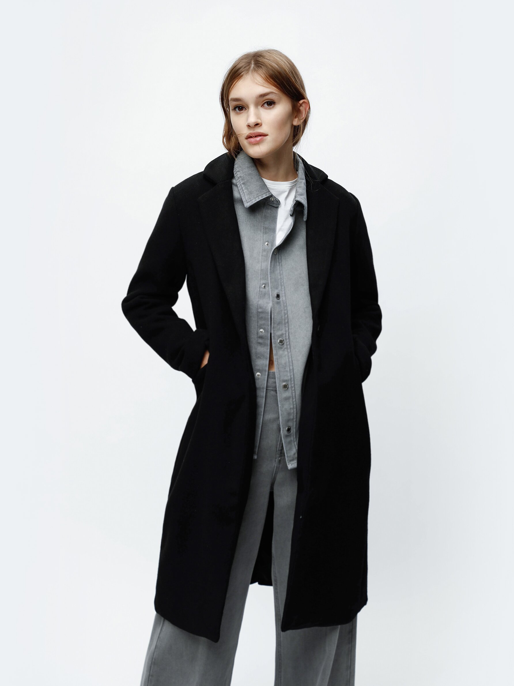 Women's masculine coat sale