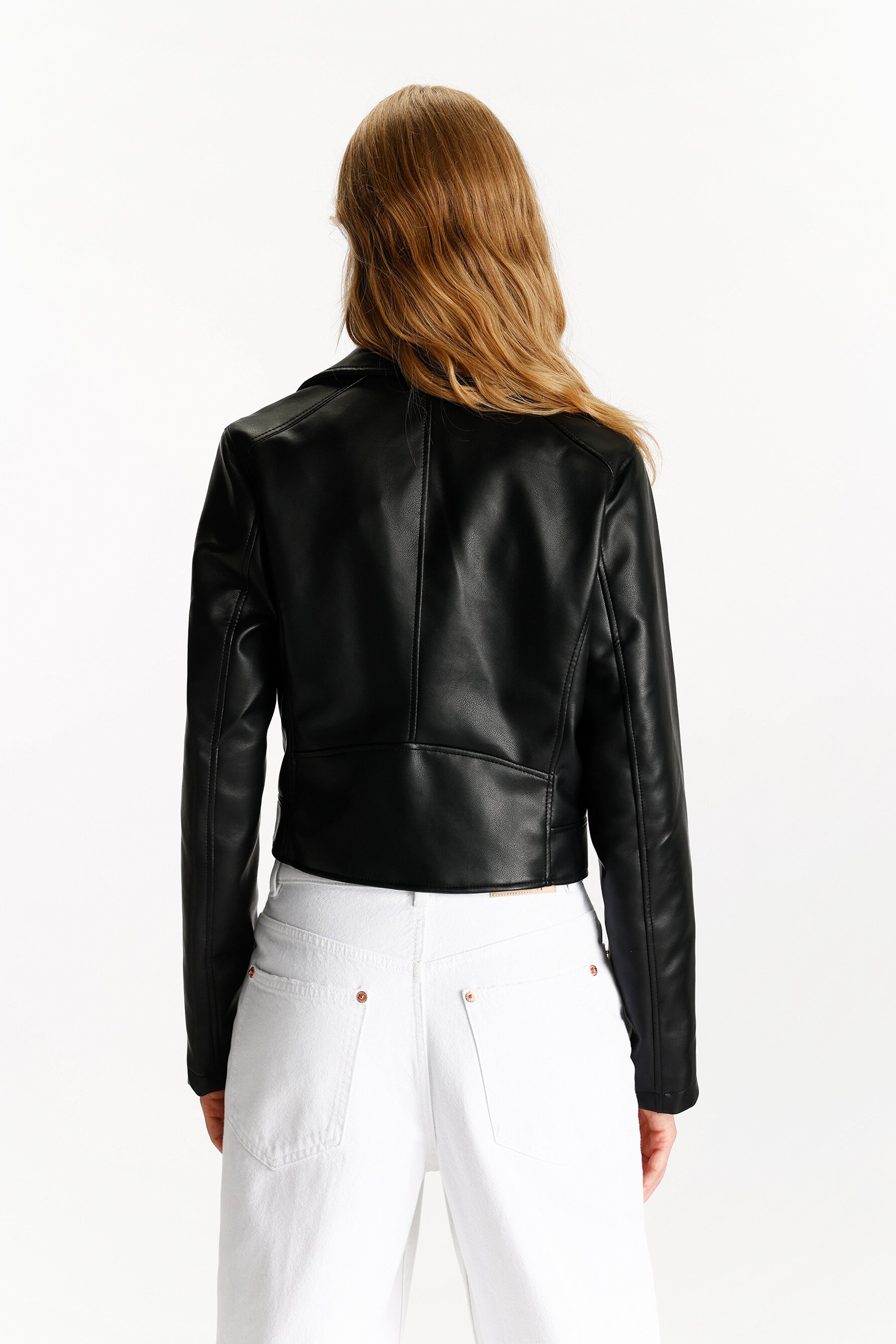 Soft faux hot sale leather jacket