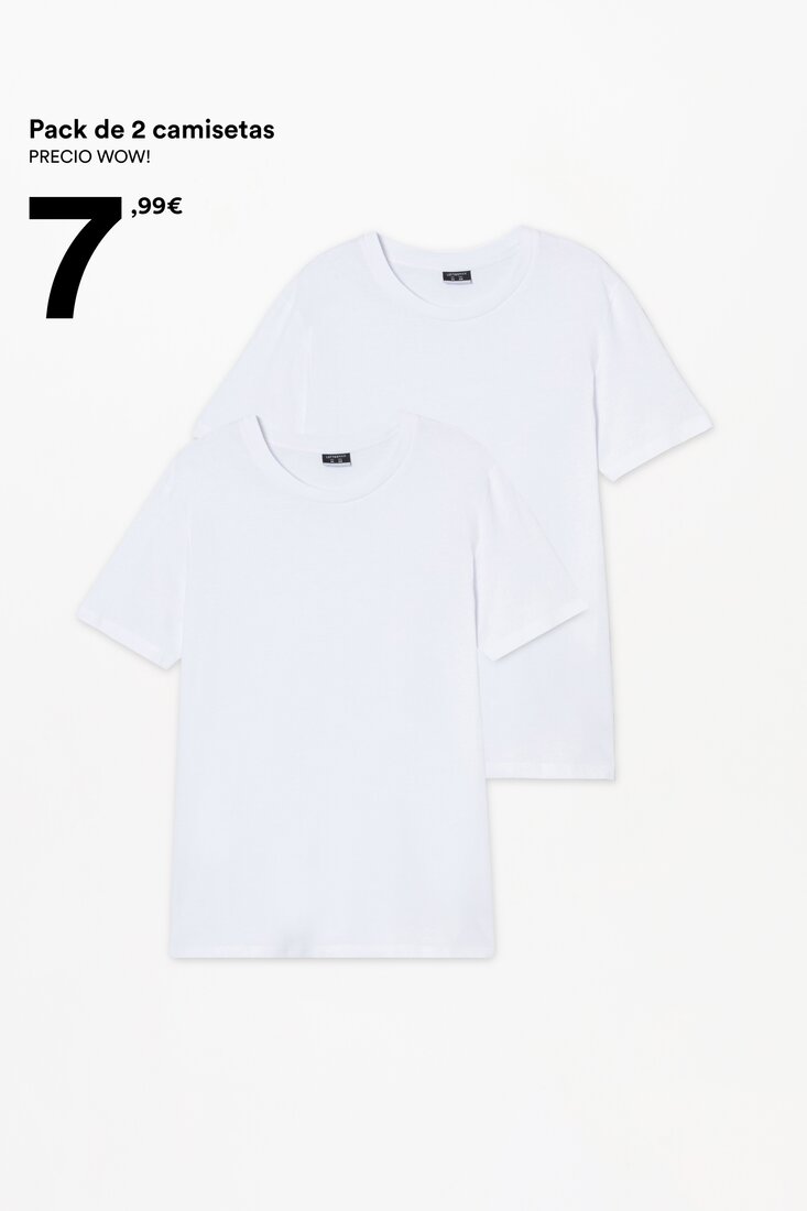 Camiseta de hombre básica de gran tamaño | Camiseta blanca Hombre |  Camiseta negra Hombre |% 100 Algodón Tee Hombre