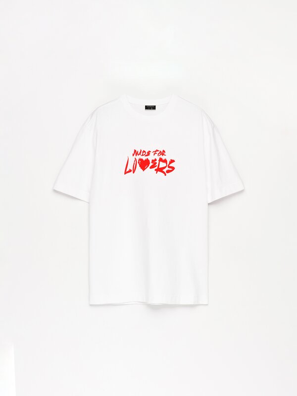 Lovers print T-shirt