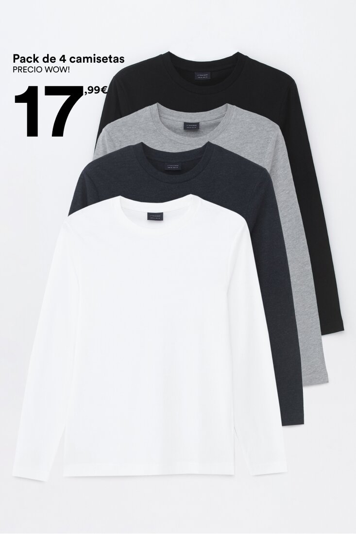Camisetas manga hotsell larga hombre lefties