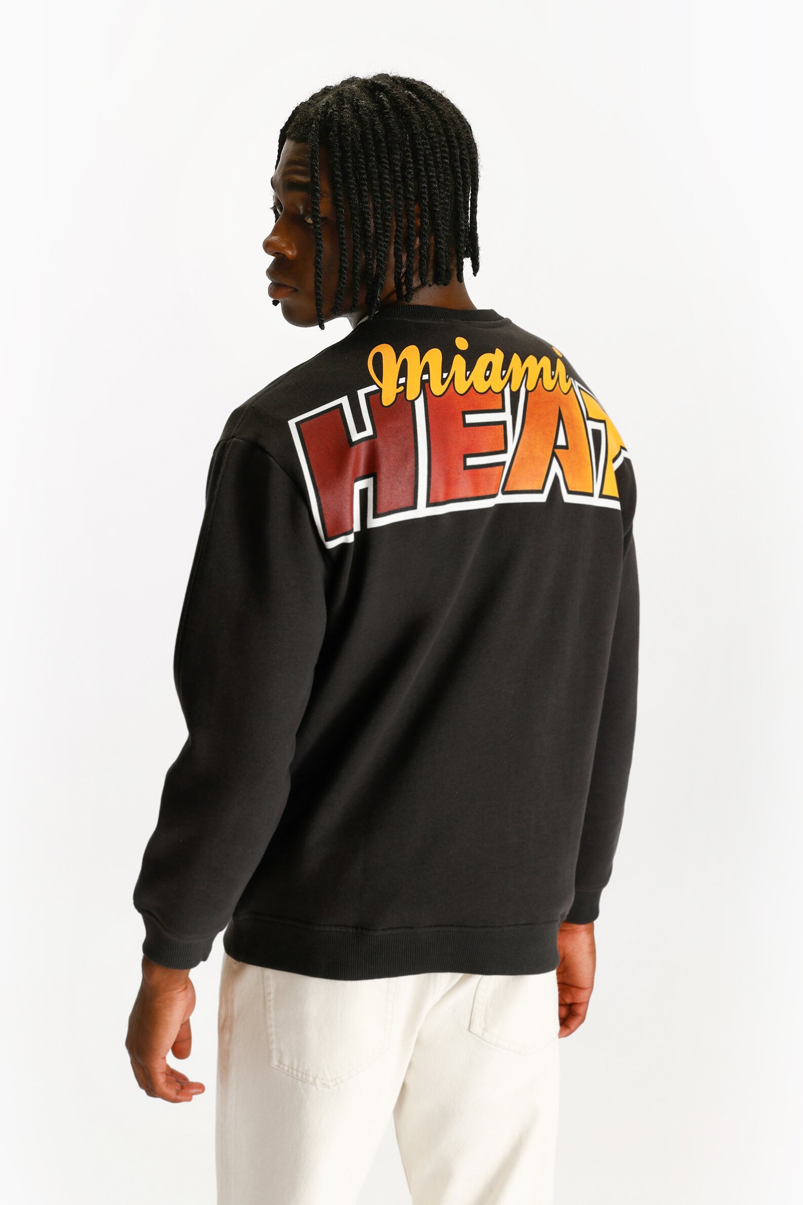 Miami heat vintage online sweatshirt