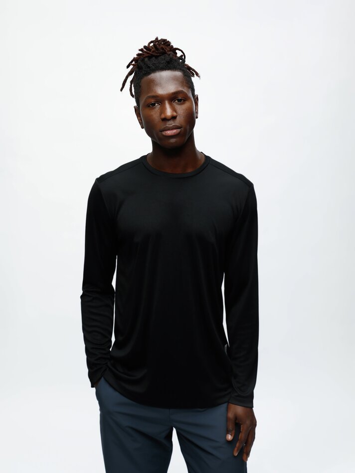 Camiseta deportiva manga larga Partes de Arriba Ropa Deportiva