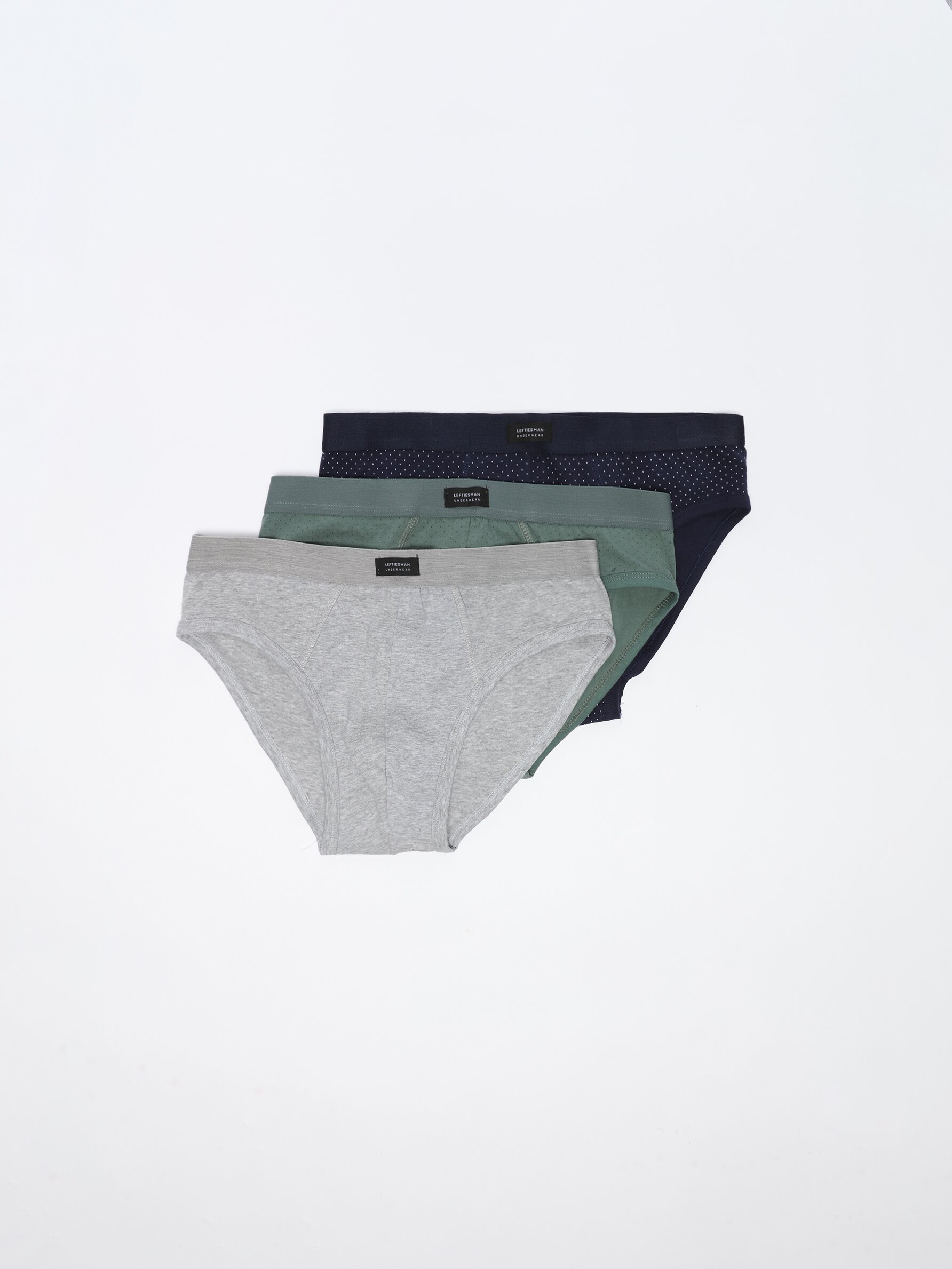 Pack of 3 briefs Boxers CLOTHING Man Lefties Spain