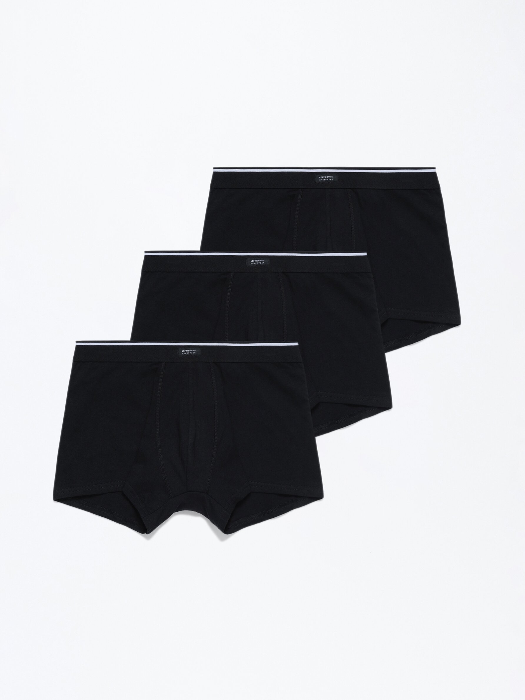 Pack of 3 plain boxers