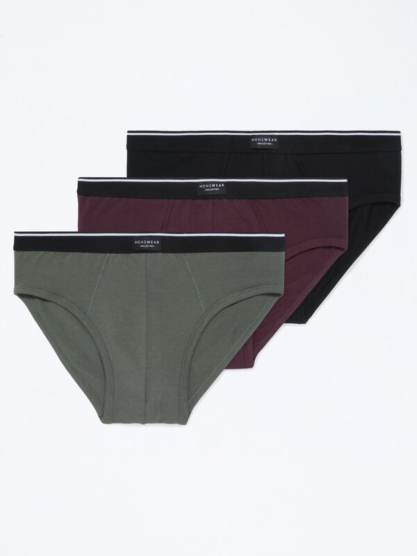 Pack de 3 calzoncillos slips