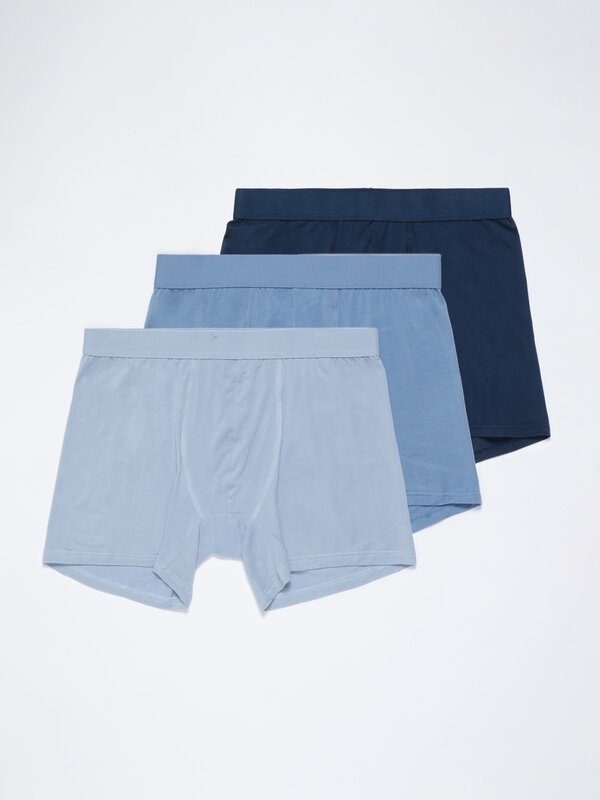 3-pack of long modal boxers