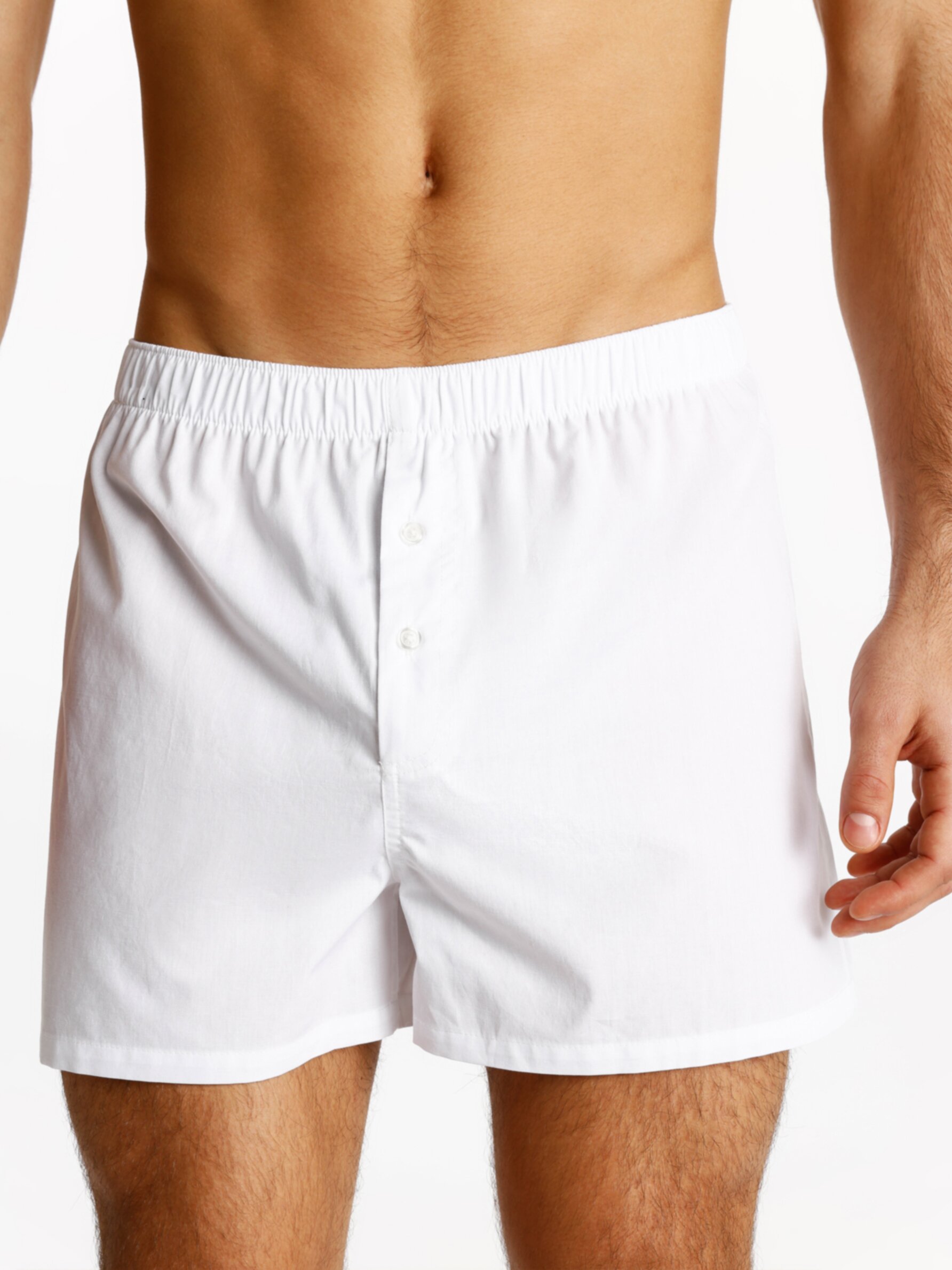 Boxers white store