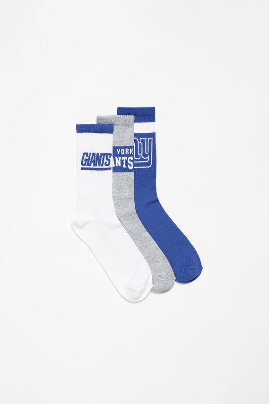 3-Pack of NFL New York Giants socks