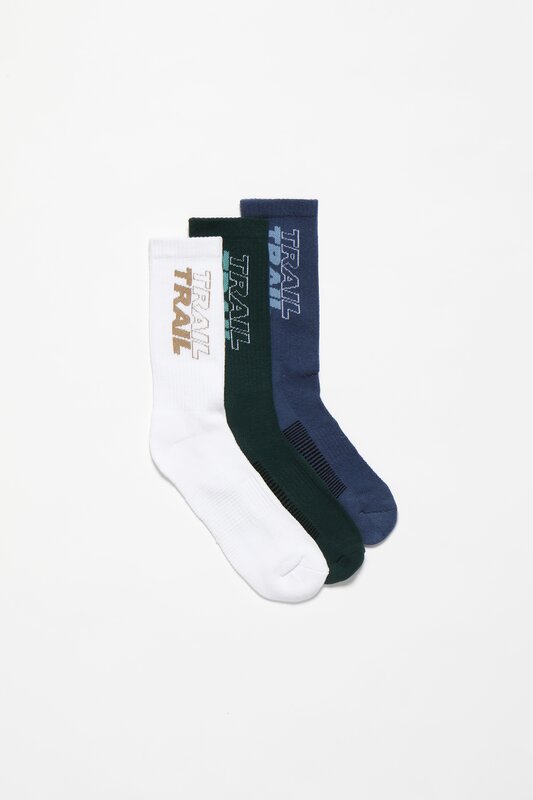 Pack of 3 pairs of long sports socks