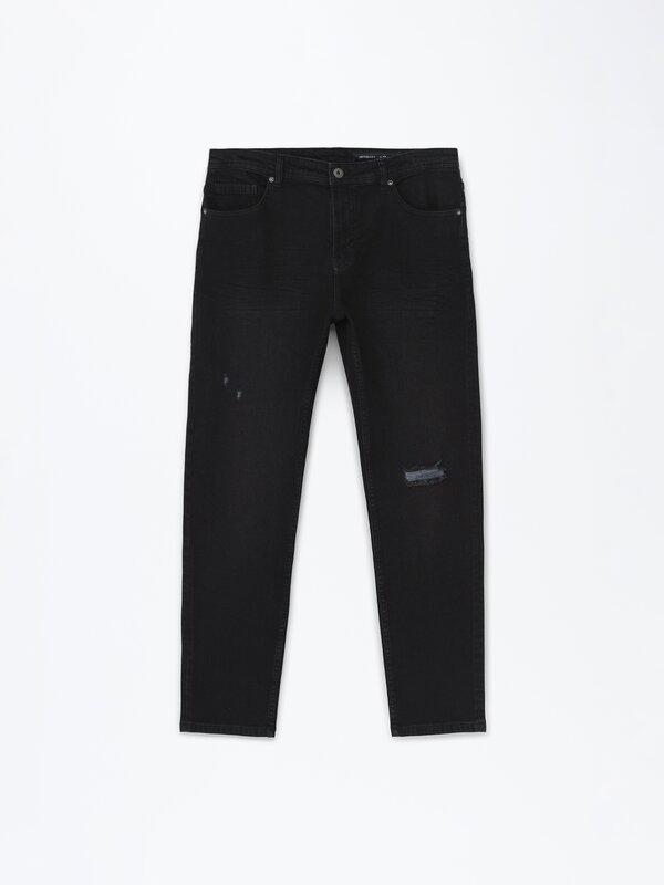 Ripped slim comfort fit jeans Slim Comfort Fit Jeans Jeans