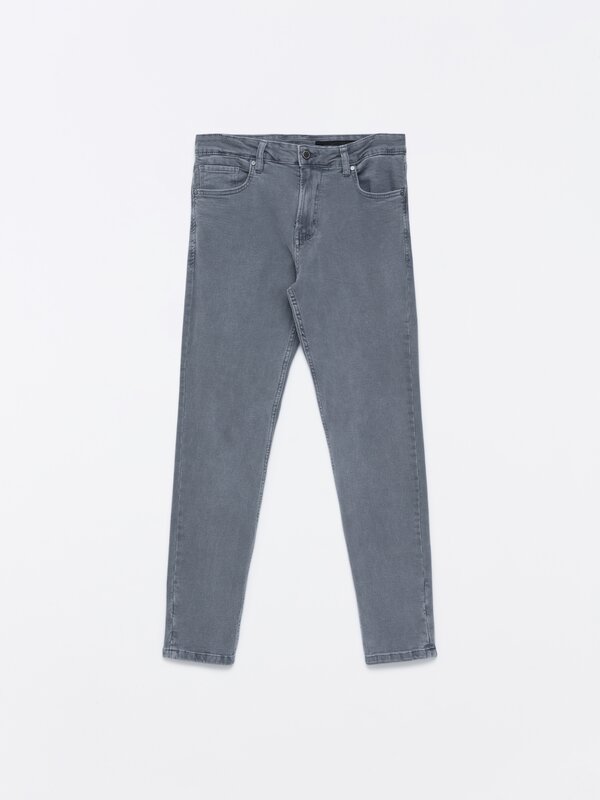 Coloured skinny jeans