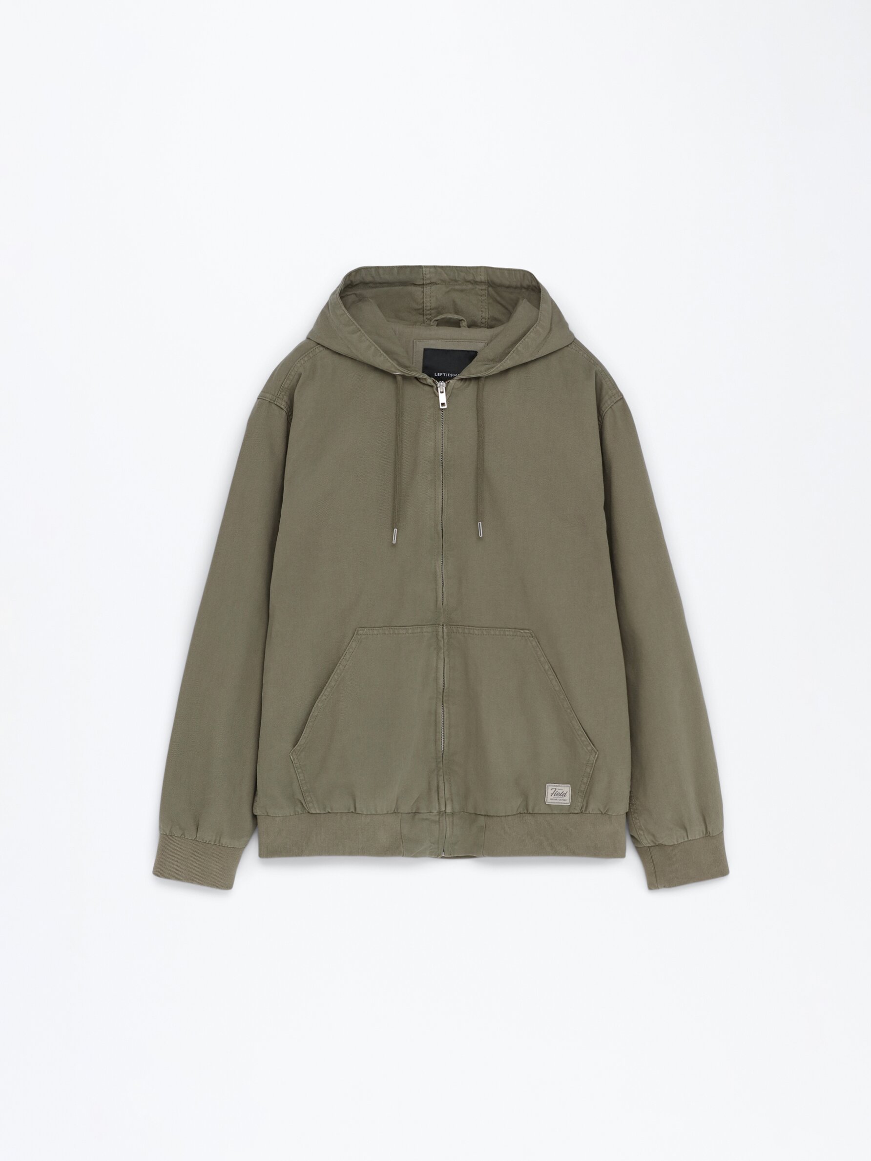 Hooded denim jacket