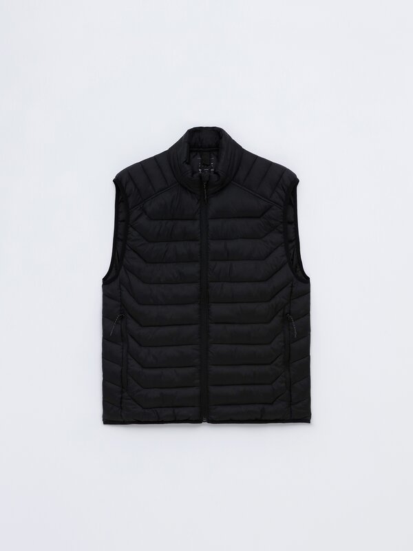 Lightweight quilted gilet
