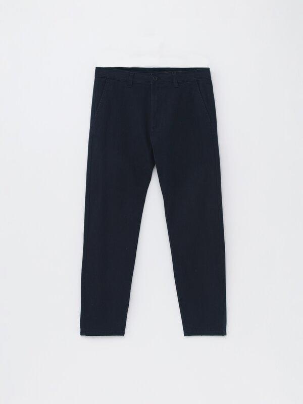 Pantalones estilo chinos hot sale