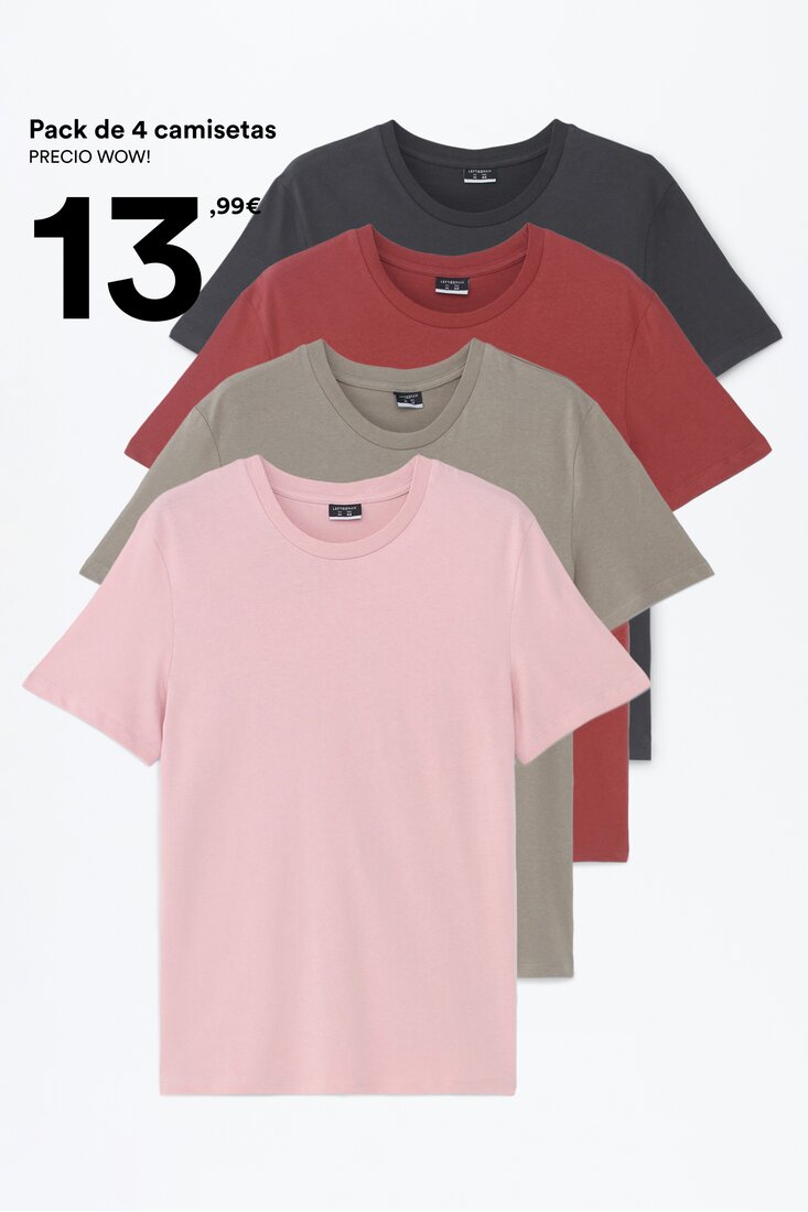 Camisetas basicas para 2025 hombre